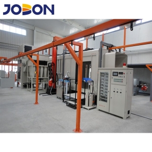 powder coating line for metal