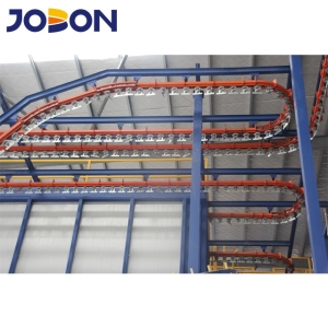 vertical powder coating line for aluminum profile